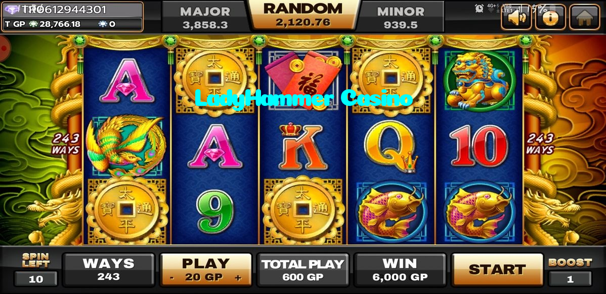 available types of LadyHammer Casino bet including pre-match live express and system bets